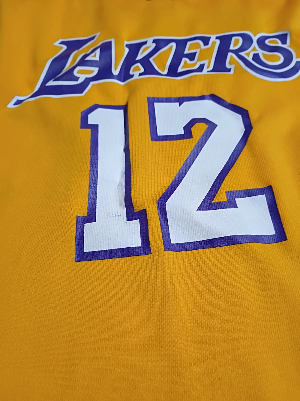 Dwight Howard #12 Los Angeles Lakers Adidas  Jersey Men's Large